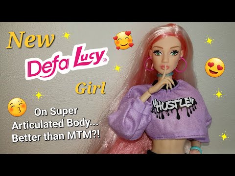 New Defa Lucy Girl - Unboxing & Hybriding with New Mengf Supermodel Body