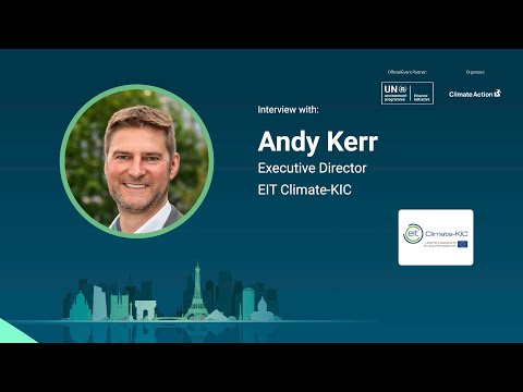 Interview with Andy Kerr at Climate-KIC | Sustainable Investment Forum Europe 2024