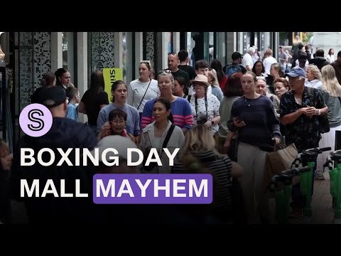 Mall mayehm: Kiwis flock to shops in search of Boxing Day bargains | Stuff.co.nz