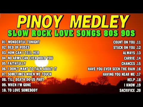 Nonstop Slow Rock Medley 💽 Best Lumang Tugtugin 🎶 Emerson Condino Nonstop Collection 2024