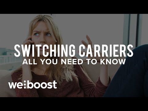 Switching Carriers - All You Need To Know | weBoost