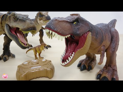 Tyrannosaurus changes its movement! Dinosaur Radio Controlled Burning Tyrannosaurus