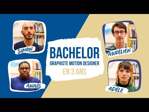 Le Bachelor Graphiste Motion Design à GOBELINS