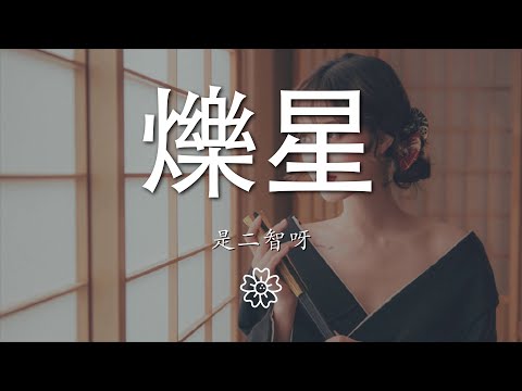 是二智呀 - 爍星『你是 年輪觸 摸不到 的別離』【動態歌詞Lyrics】