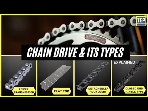 Chain Drives | Types of Chain Drives and their uses