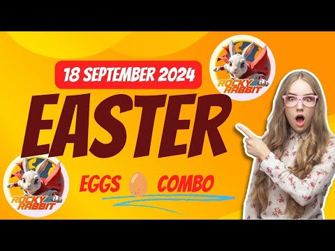 Rocky Rabbit 🐰 Easter Eggs 🥚 Combo 18 September 2024