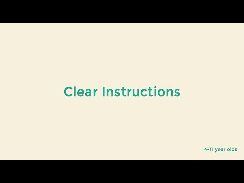 Clear Instructions | Place2Be's Parenting Smart