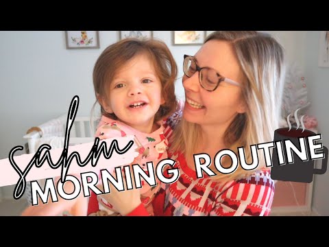 MOMMY MORNING ROUTINE: stay at home mom routine with a one year old☕