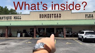 Explore Homestead Antique Mall in Rogers Arkansas with me!