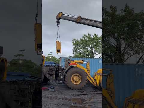 ESCORTS HYDRA CRANE 15-TON #video #automobile #hydra #tons #reels #constructionequipment #working