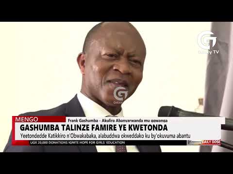 Frank Gashumba apologizes to Buganda | Daily Dose