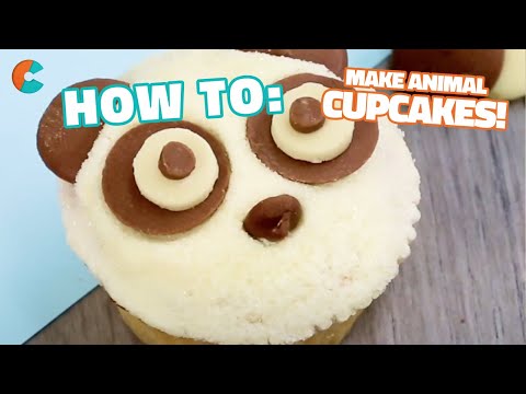 How to Make Cute Animal Cupcakes! | Craft Factory