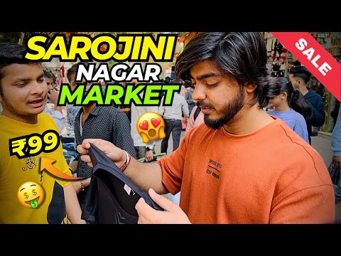 Sarojini Nagar Market Delhi 😍 || Boy’s Summer Collection 2024 🔥