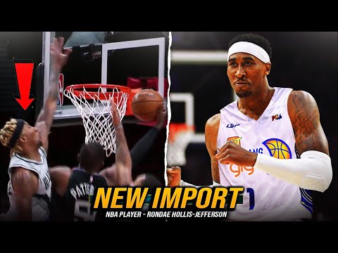 BAGONG IMPORT ng TNT! NBA Player Rondae Hollis-Jefferson