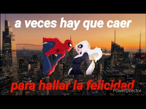 a veces hay que caer para hallar la felicidad spider-man × black cat one shot