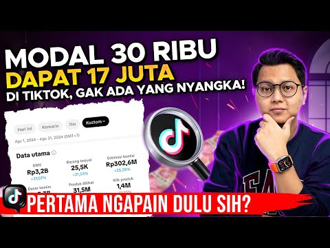 MODAL 30 RIBU DAPAT 17 JUTA DI TIKTOK, CUMAN PAKE HP, ASLI GAMPANG BANGET !