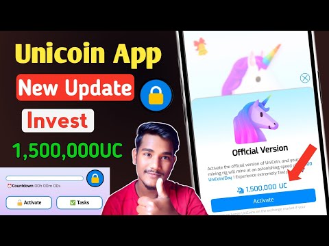 Unicoin New Update । UniCoin Withdraw । How to earn money online । Online Paise Kaise Kamaye 2025