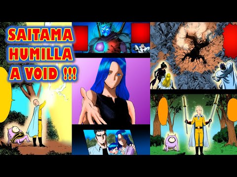 💥 SAITAMA Detiene el CORTE Dimensional 🥰 VOID Amaba a la MUJER de BLAST ???🤯 One Punch Man Manga 254