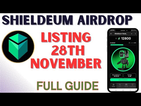 SHIELDEUM AIRDROP LISTING #listing #airdrop