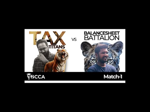 BCCA SPORTS FIESTA || Balance Sheet Battalion Vs Tax Titans || League Match 14312434