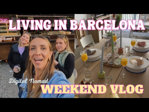 Barcelona Weekend Vlog : Palo Market Fest, Nightlife and Cake Decorating Class