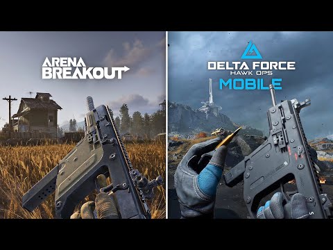 Delta Force Hawk Ops Mobile vs Arena Breakout Comparison