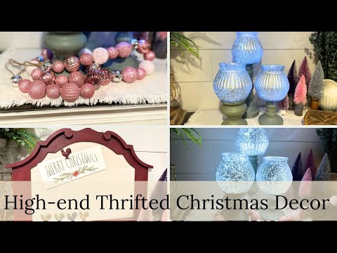 🎄NEW🎄High End Christmas DIYS 🎄 THIRD THURSDAY THRIFT FLIPS 🎄Trash to Treasure