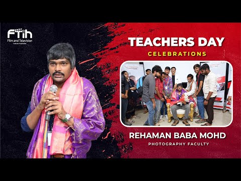 Rehaman | Photography Faculty | Teachers Day Celebration | FTIH