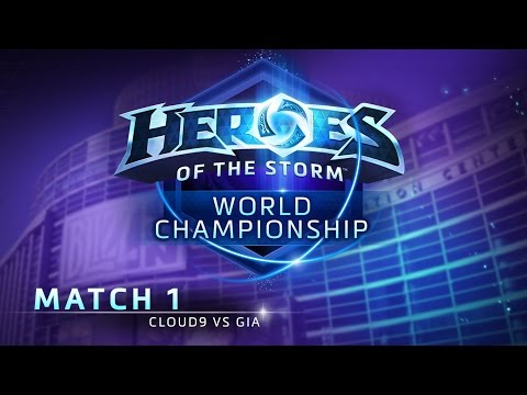 Cloud9 vs GIA - Match 1 - Heroes of the Storm World Championship 2015