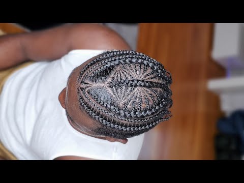 Men freestyle braids / Short hair