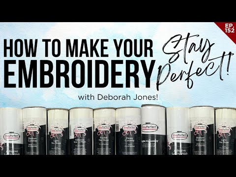 HOW TO MAKE YOUR EMBROIDERY STAY PERFECT! ❤✨