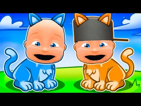 Babies Become CATS in Roblox!