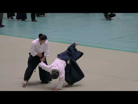 Yoko OKAMOTO Shihan - 61st All Japan Aikido Demonstration at the Nippon Budokan