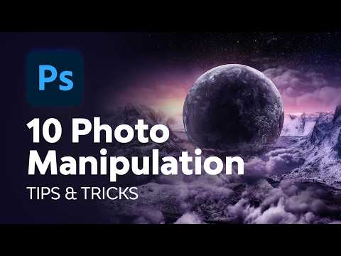 10 Epic Photo Manipulation Tips & Tricks | Photoshop Tutorial