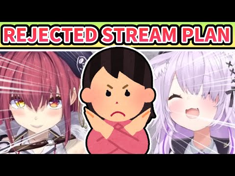 Marine And Okayu Talks About Rejected Stream Plans [ENG SUB] Hololive