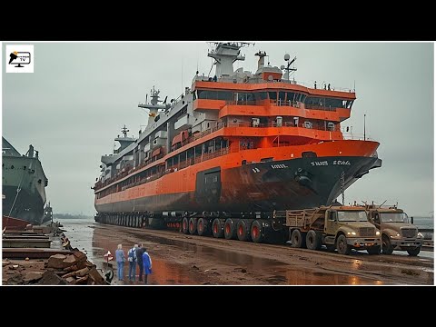 Epic Heavy Haul Compilation Ships, Houses, Trains, and More - Ultimate Industrial Load Transport!