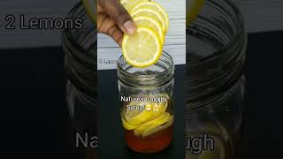 Best Cough Remedy Ever!!!😷😤  Nature's Cough Remedy  #cough #coughremedy  #honey  #lemon