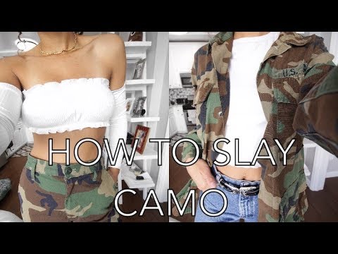 WHAT I WORE // HOW TO SLAY CAMO