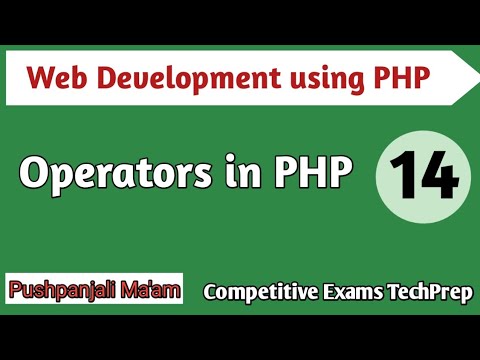 Operators in PHP in Hindi