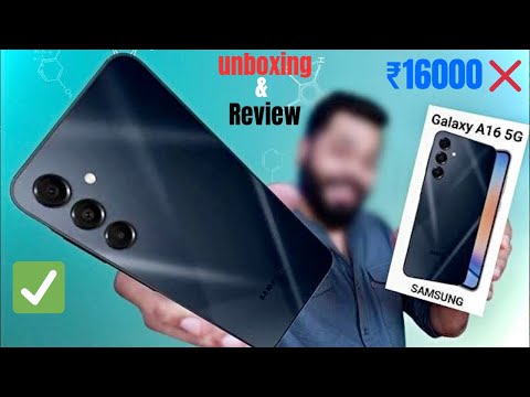 Samsang A16 Unboxing ₹16000 / Brst Phone Under 16000 @TechBurner