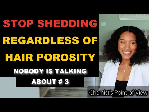 3 WAYS TO STOP EXCESSIVE SHEDDING | REGARDLESS OF HAIR POROSITY