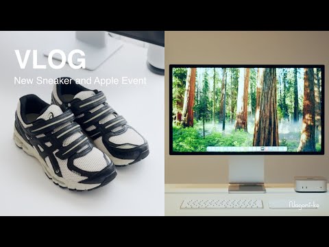 ASICS × HAL STUDIOS のスニーカー | iPhone 16 Pro モデル選びの後悔 | Appleの Creator Eventへ【VLOG | Lifestyle Guide】