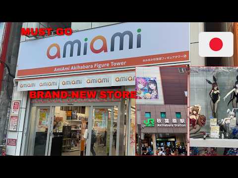 New Figure Store in Tokyo that You Must Visit! | Ami Ami Akihabara Figure Tower + Figure Unboxing