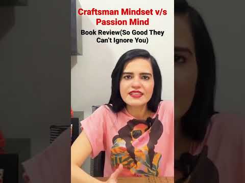 Craftsman Mindset V/s Passion Mindset #bookreview #calnewport #career #skillset  #productivity