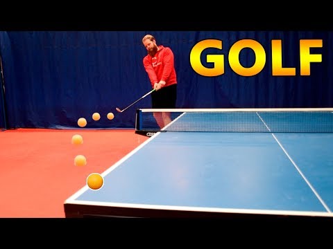 Golf Ping Pong Shots