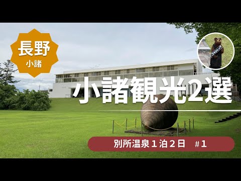 小諸ワイナリーと小諸城下町を観光してきた/信州の鎌倉　＜別所温泉旅行1＞