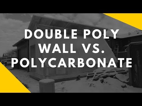 Should You Use Double Poly Walls For Passive Solar Greenhouses