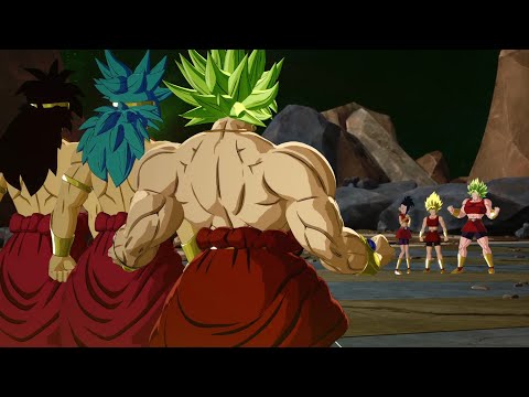 Z Broly Forms Vs Kale Forms - Dragon Ball Sparking! Zero