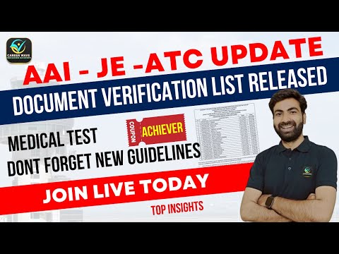 🚨AAI ATC 2nd DV NOTIFICATION 🚨| AAI ATC 2023 | VACANCY UPDATE |#aaiatc2024 #aaijeatc #aai #aaiatc