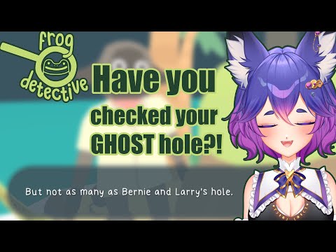 Detective of scary noisy holes! [Frog Detective / Patrons made me do it!]